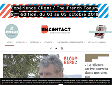 Tablet Screenshot of en-contact.com